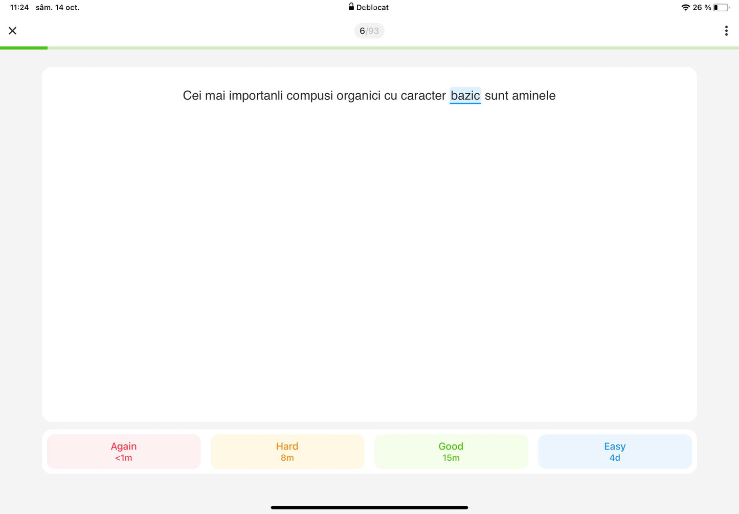 .Pachet complet 6400+ Digital FlashCards Chimie